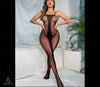 Body Résille Noir Sexy, Body En Maille Jarretière Ouverte Sans Manches Évider, Lingerie Et Sous-vêtements Sexy Pour Femmes *TAILLE UNIQUE*