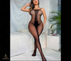Body Résille Noir Sexy, Body En Maille Jarretière Ouverte Sans Manches Évider, Lingerie Et Sous-vêtements Sexy Pour Femmes *TAILLE UNIQUE*